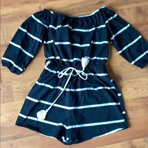 Black & white jumpsuit from Luvrosy